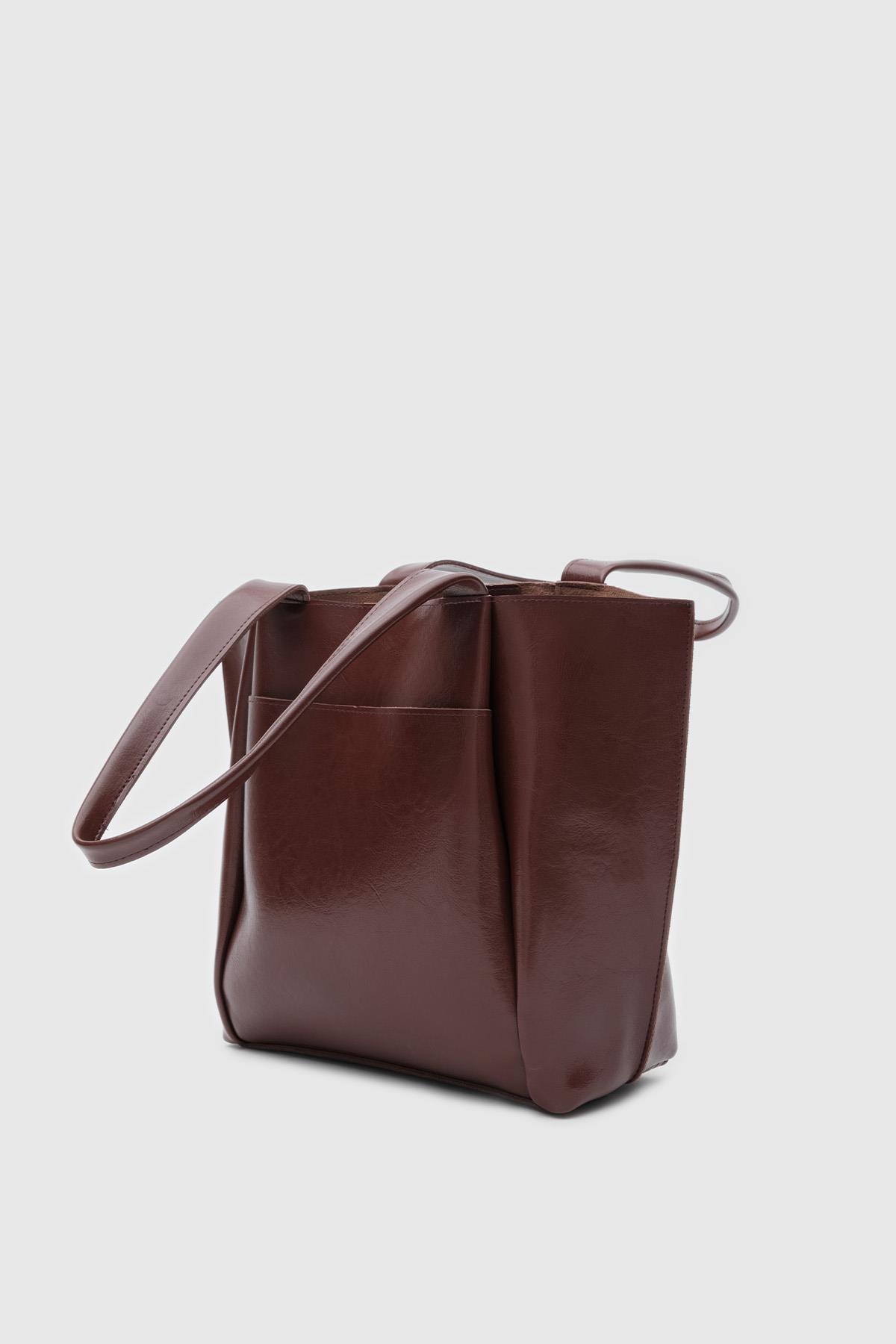 Stylish Brown Tote Bag