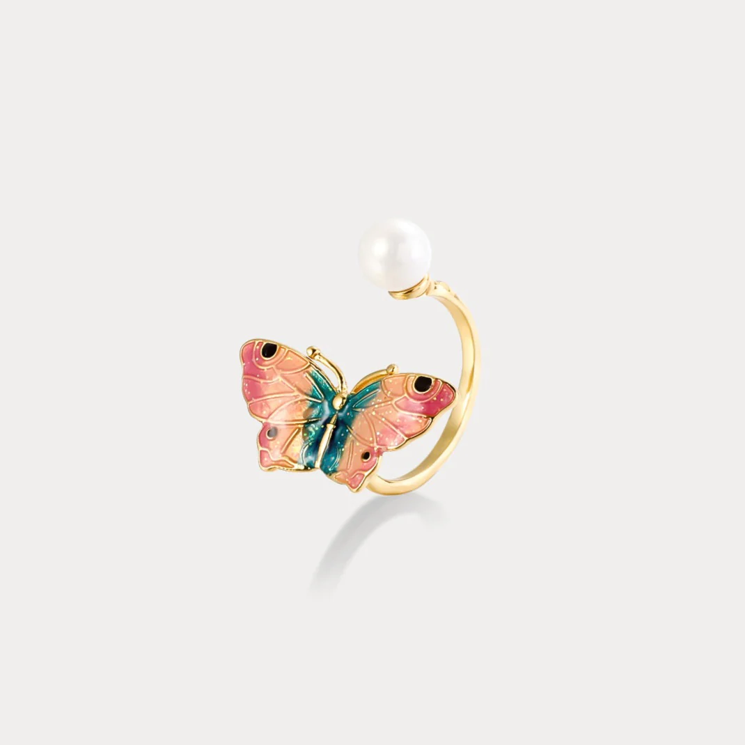 Elegant Butterfly Design Ring
