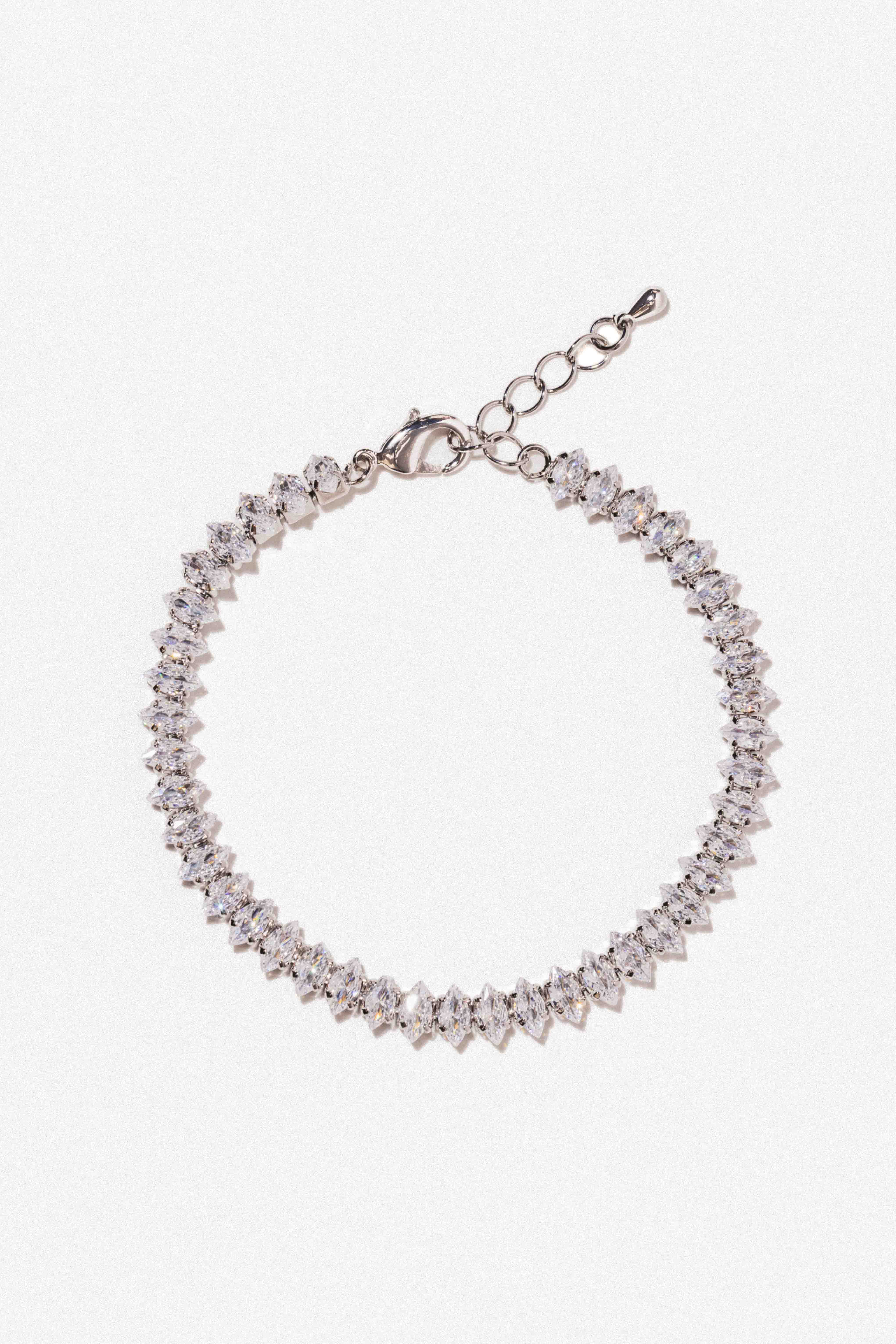 Elegant Crystal-Studded Bracelet