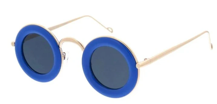 Vintage Round Frame Sunglasses