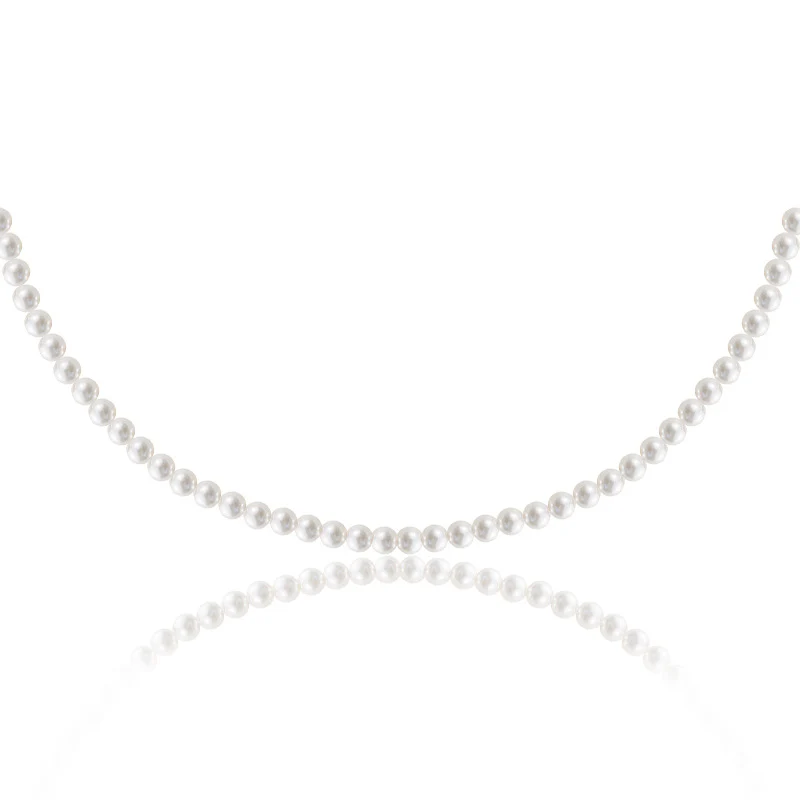 Elegant Pearl Bead Necklace