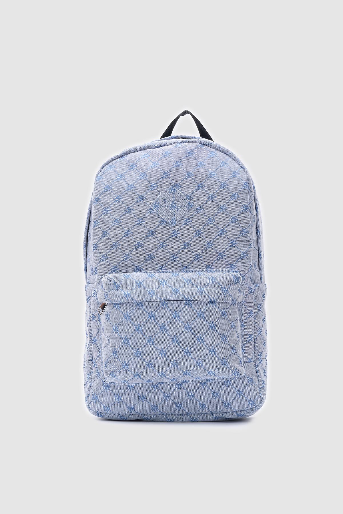 Stylish Denim Pattern Backpack