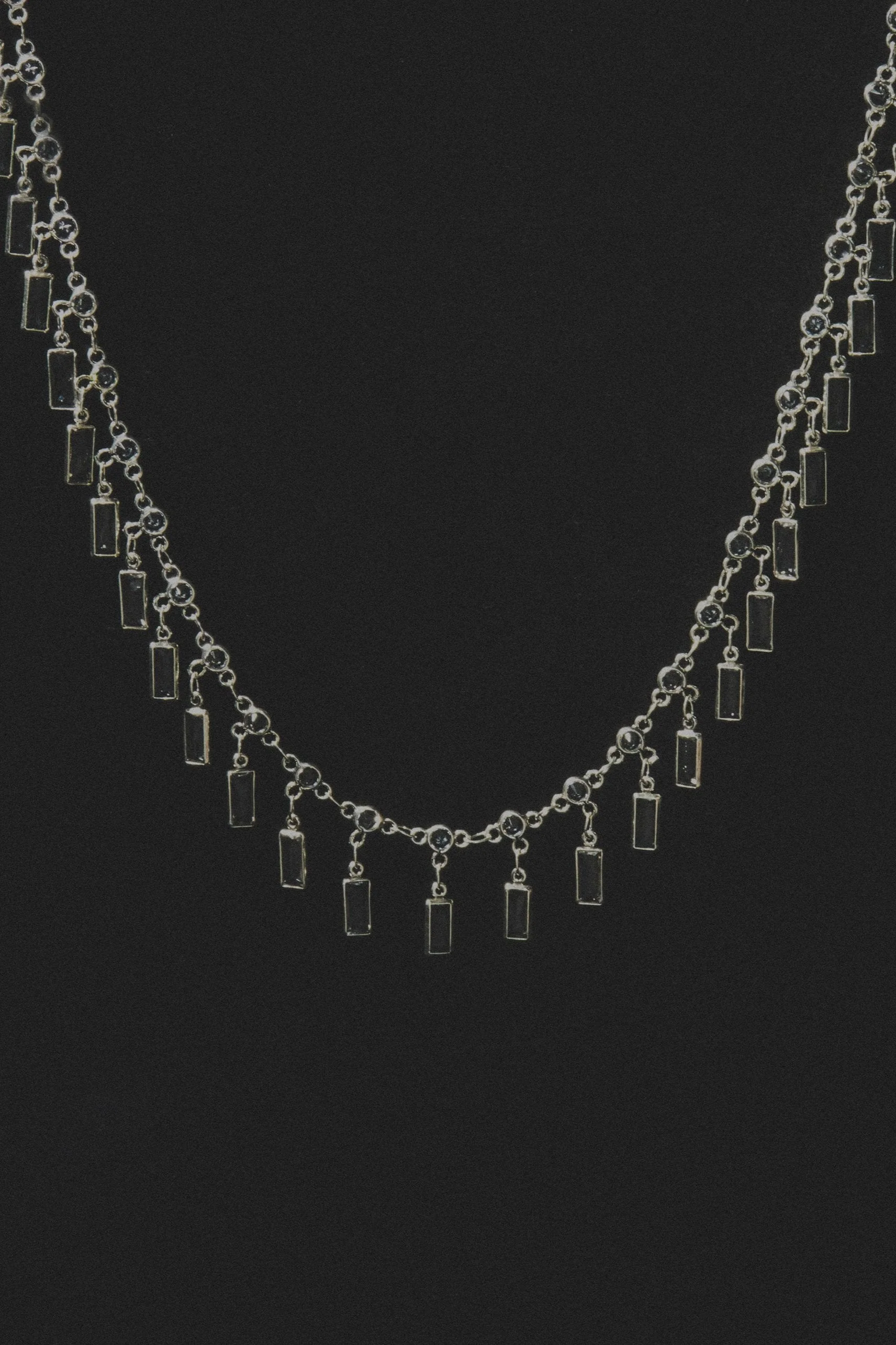 Elegant Crystal Beads Necklace