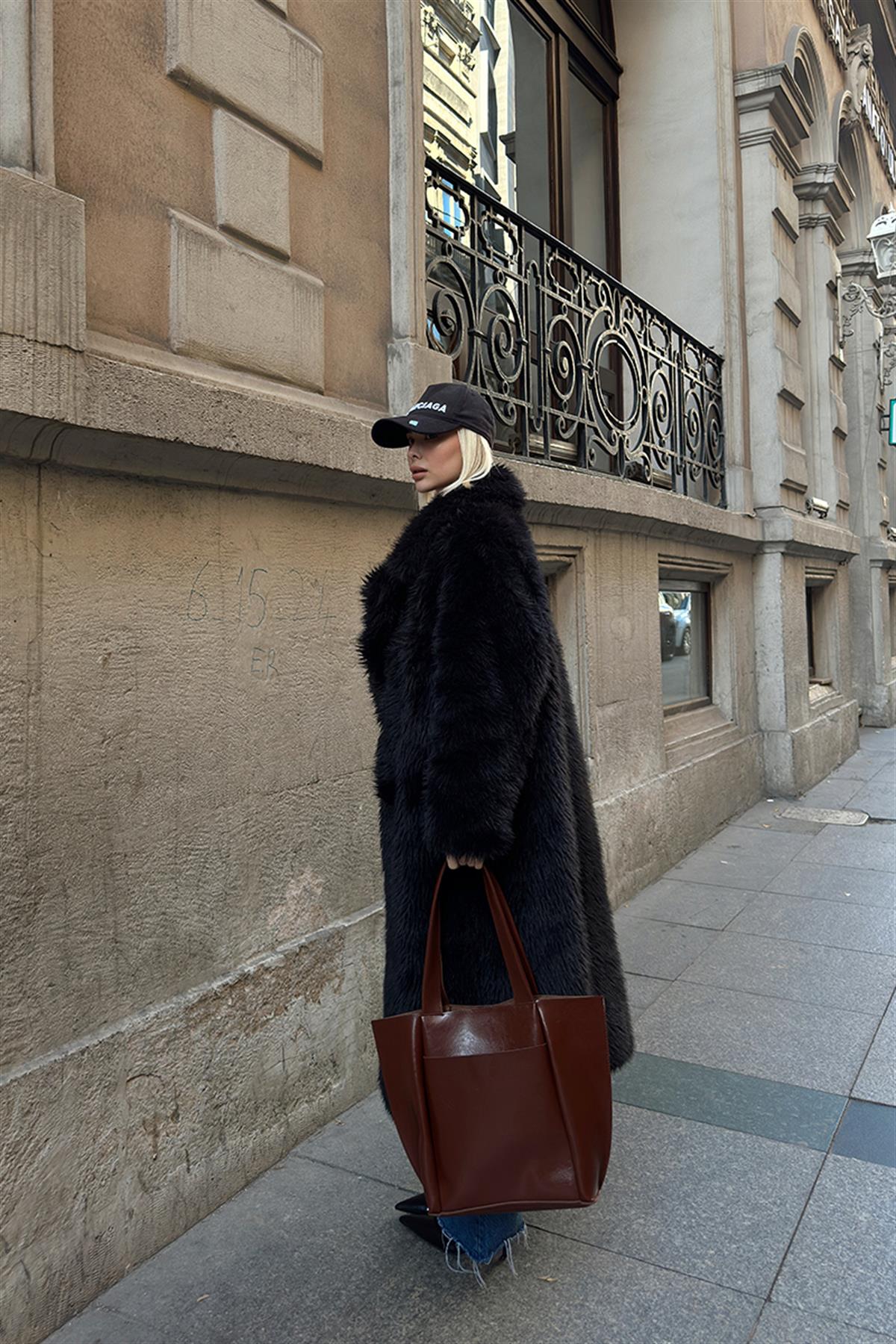 Stylish Brown Tote Bag