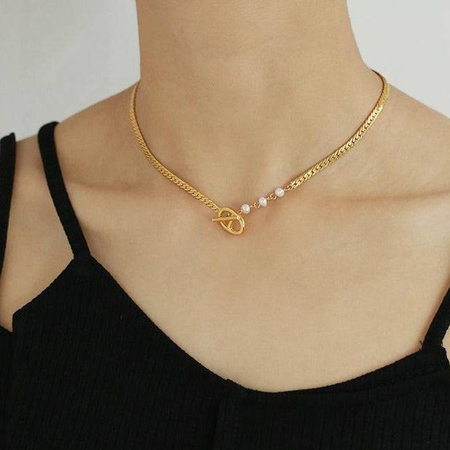 Elegant Braided Necklace